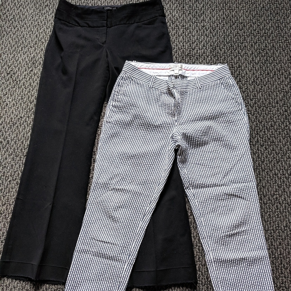 Bundle!! Tow pairs of size 2 work pants!